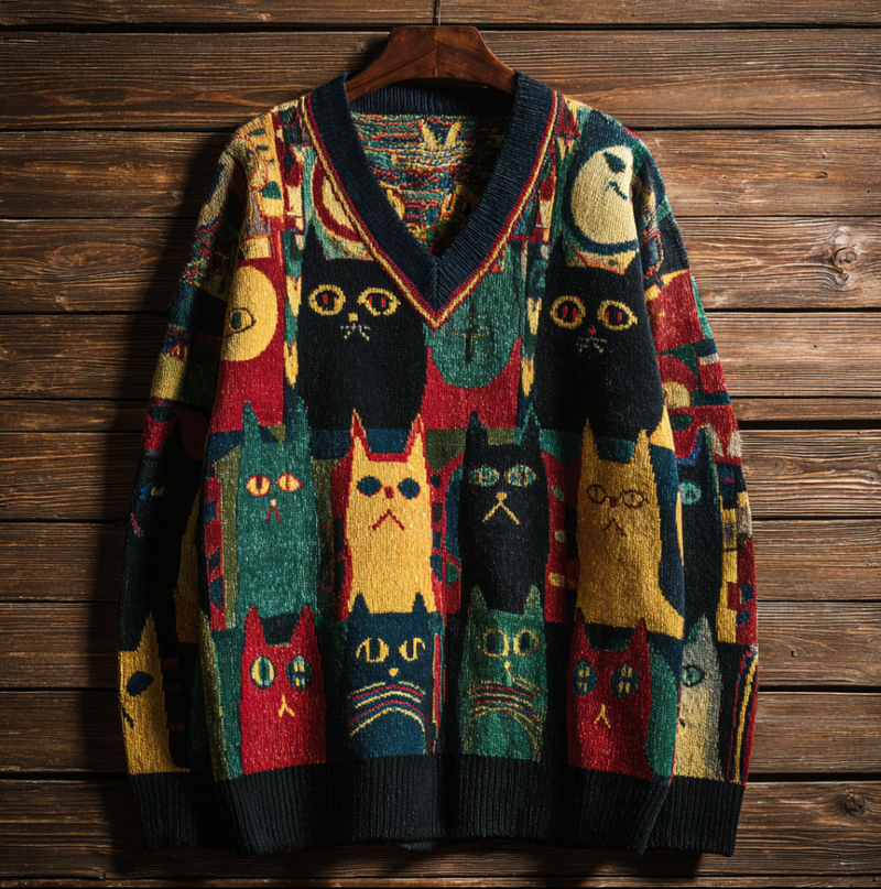 Maglione splendidamente realizzato