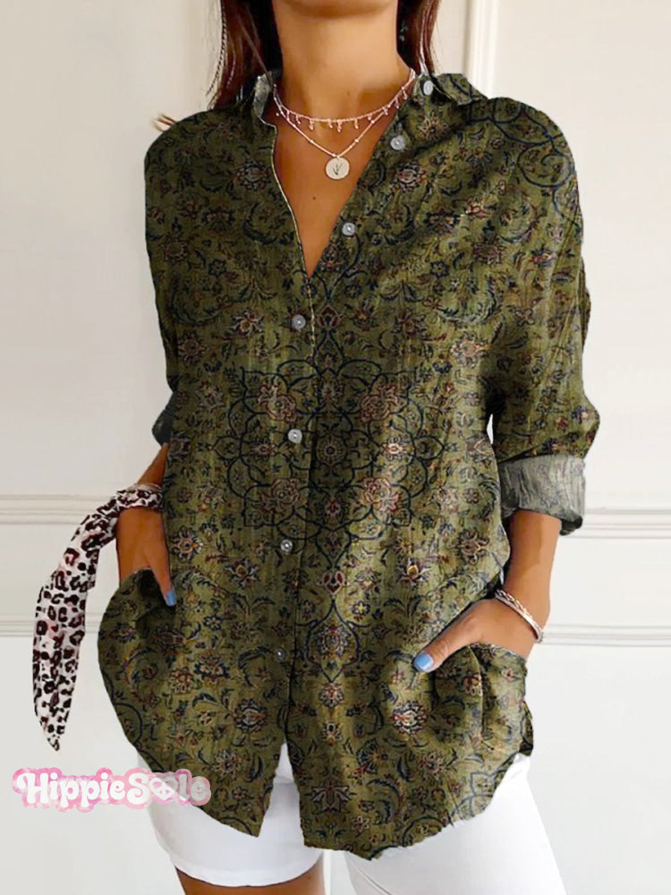 Camicia in stile vintage senza tempo