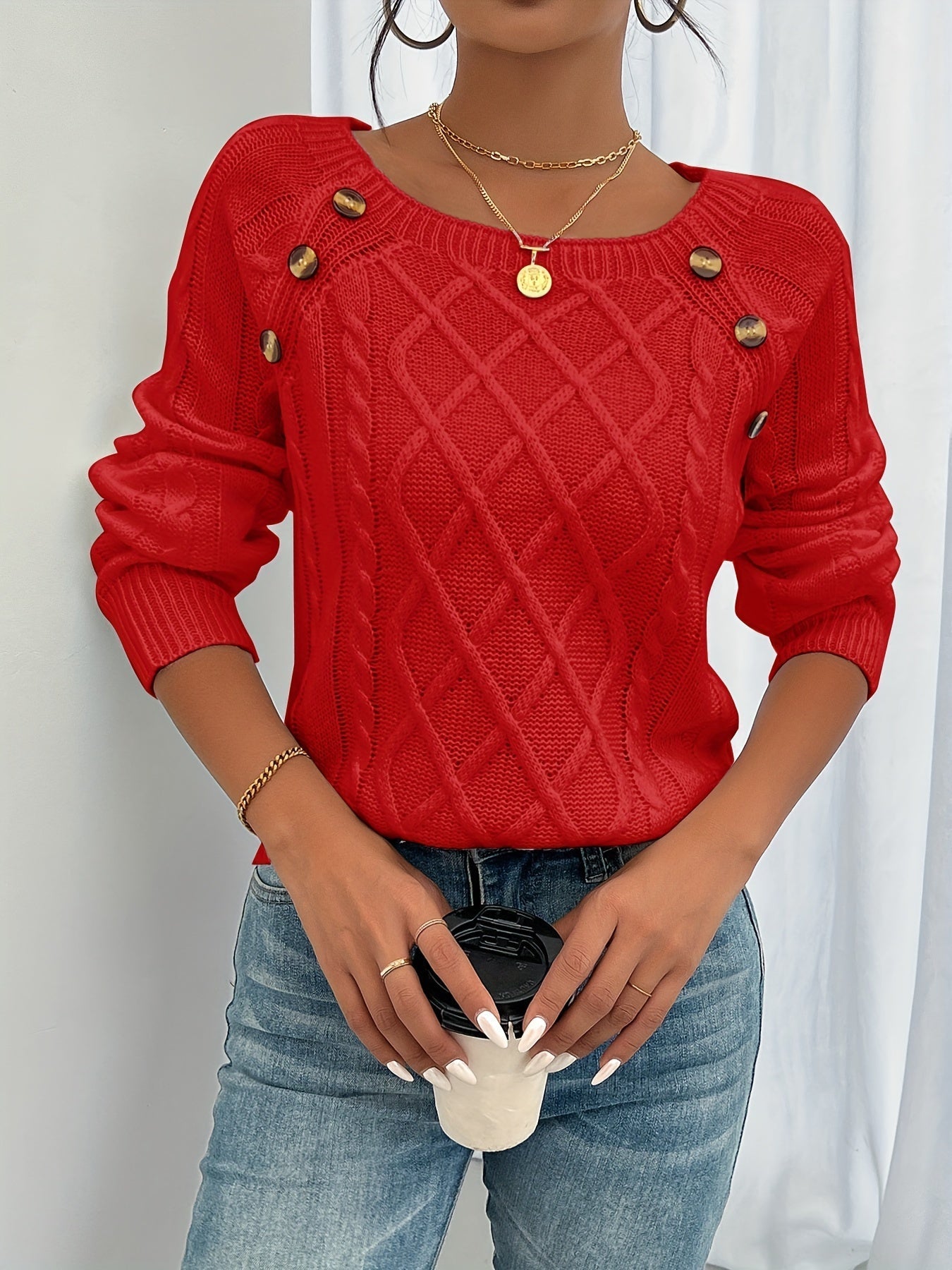 Maglione dal design classico
