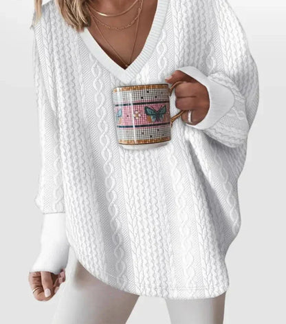 Maglione dal design curato