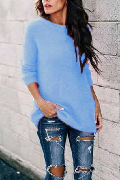 Maglione dal design curato