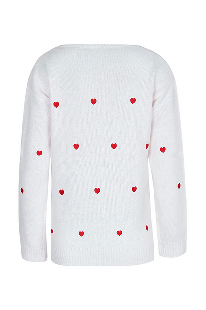 Maglione dal design curato