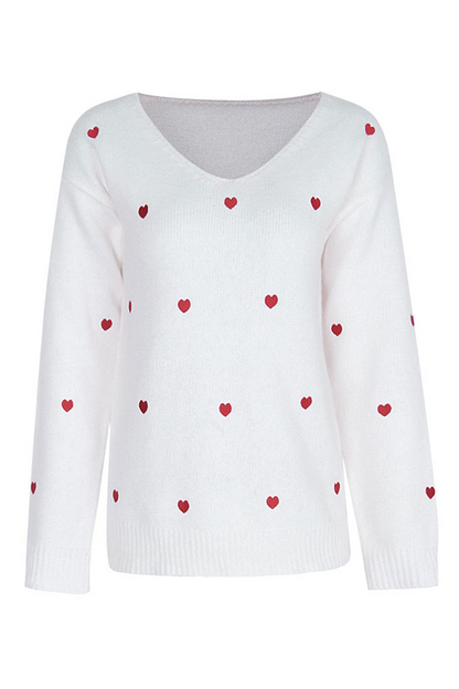 Maglione dal design curato