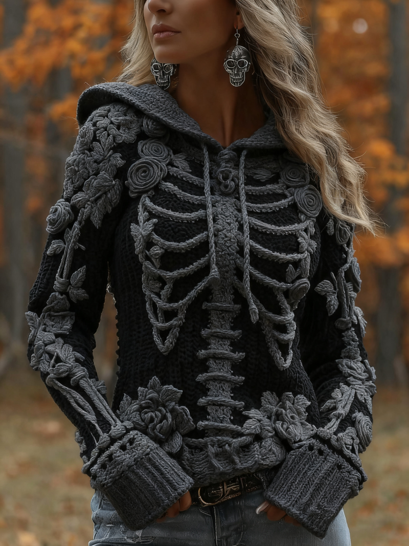 Maglione dal design curato