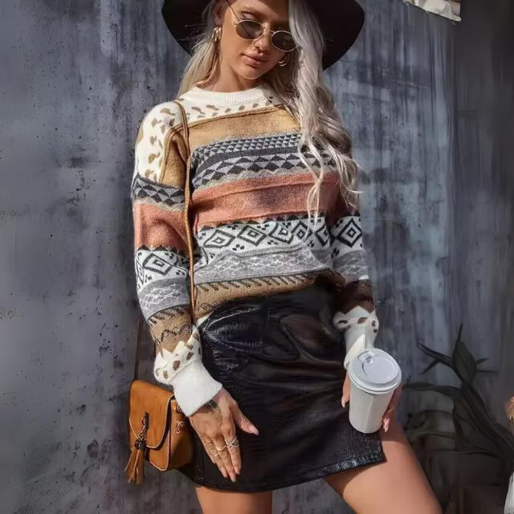 Maglione ispirato al vintage