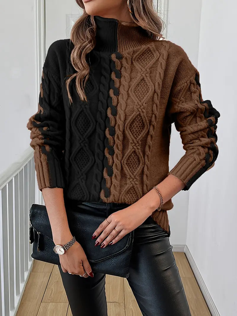 Maglione dal design curato
