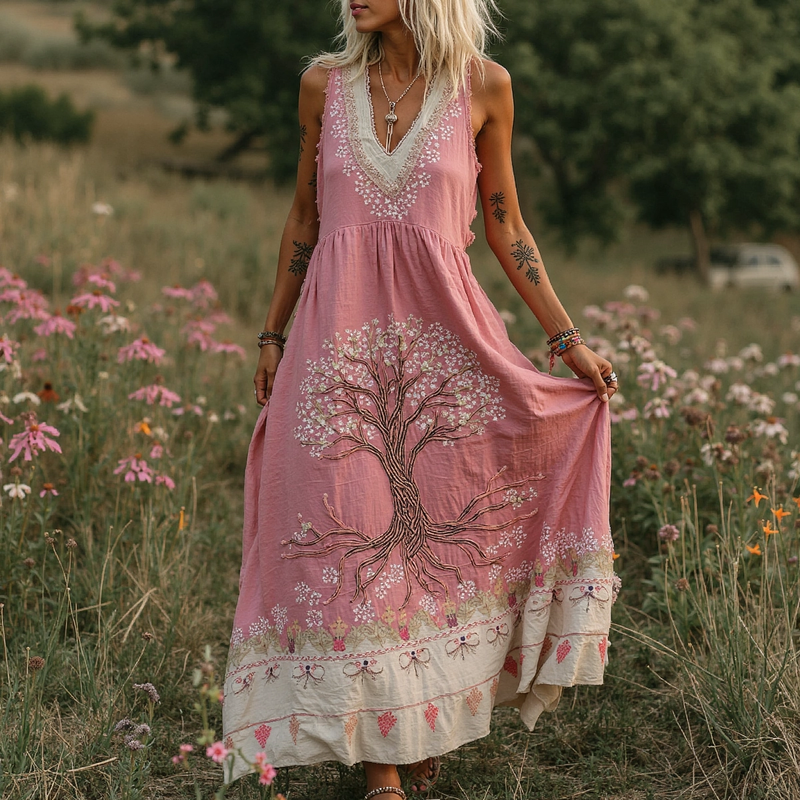 Vestido de inspiración vintage