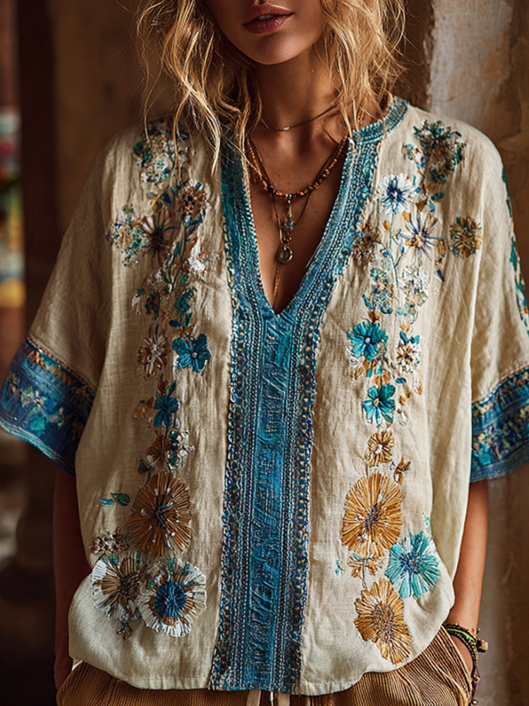 Camicia in stile vintage senza tempo