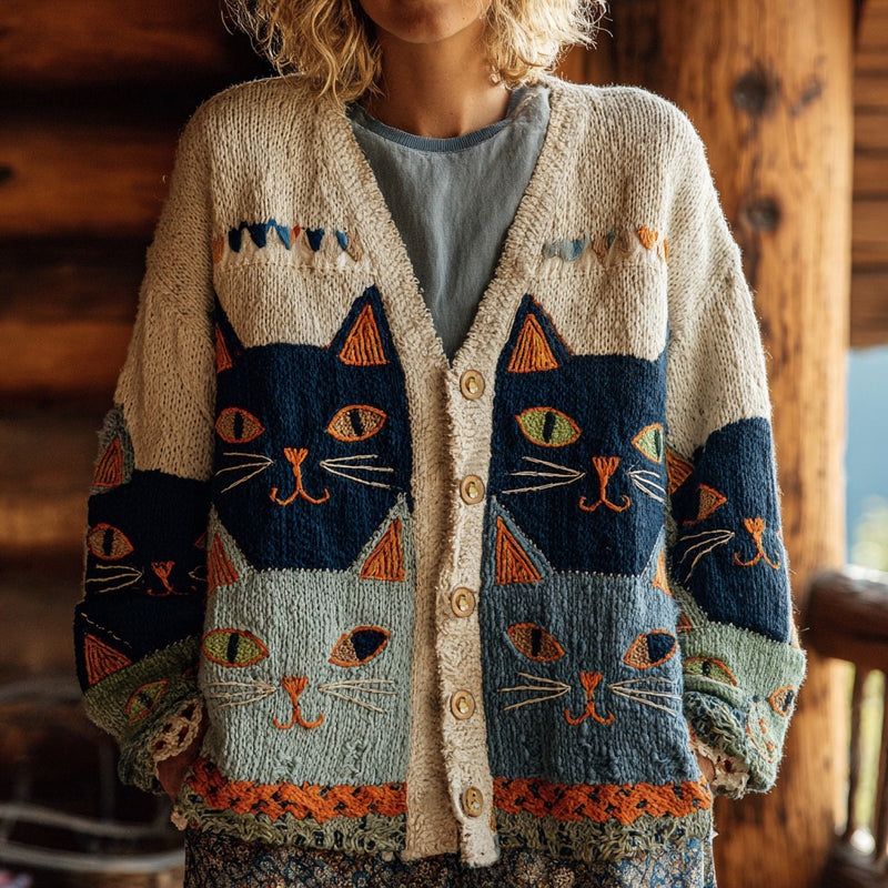 Cardigan dal design raffinato
