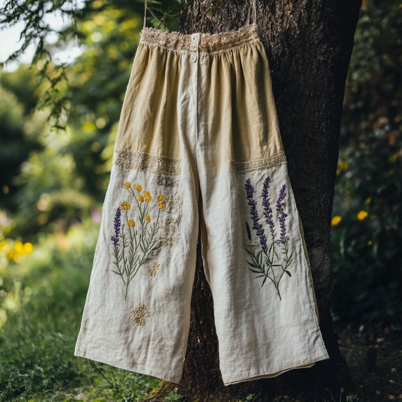 Pantaloni dal design curato