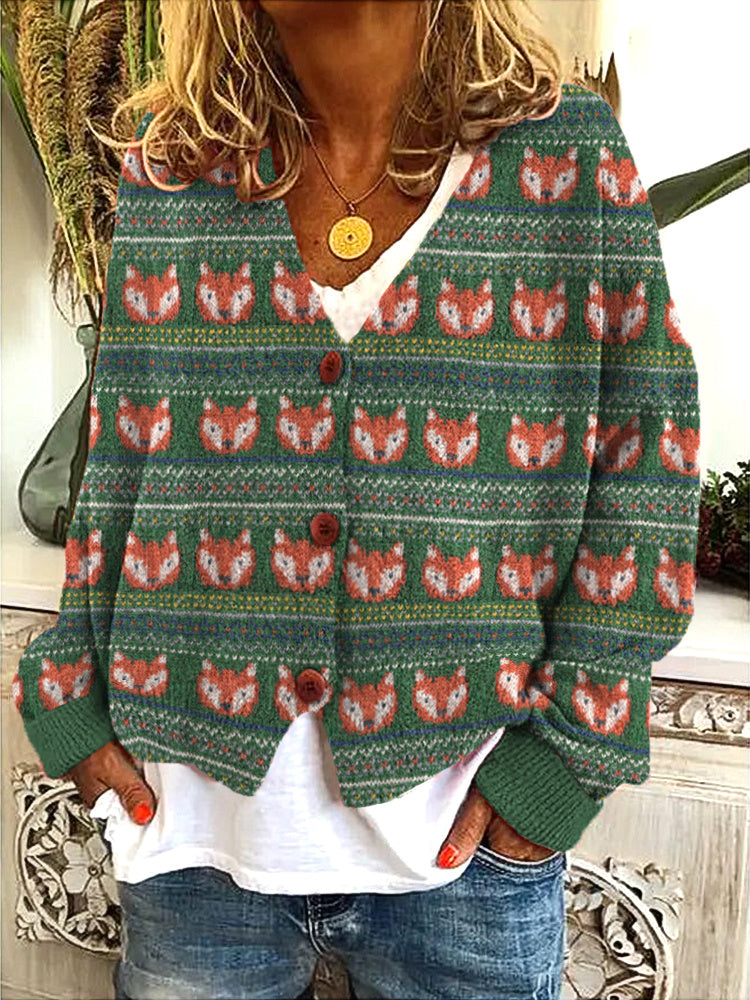 Cardigan dal design curato
