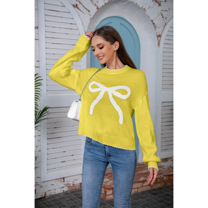 Maglione dal design curato