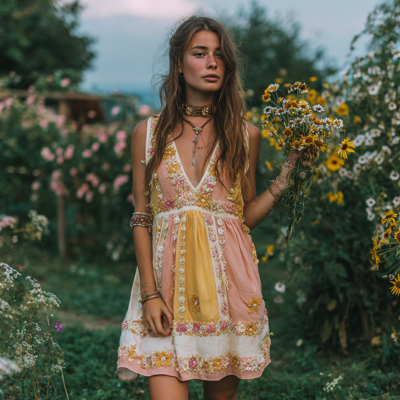 Vestido de diseño elegante