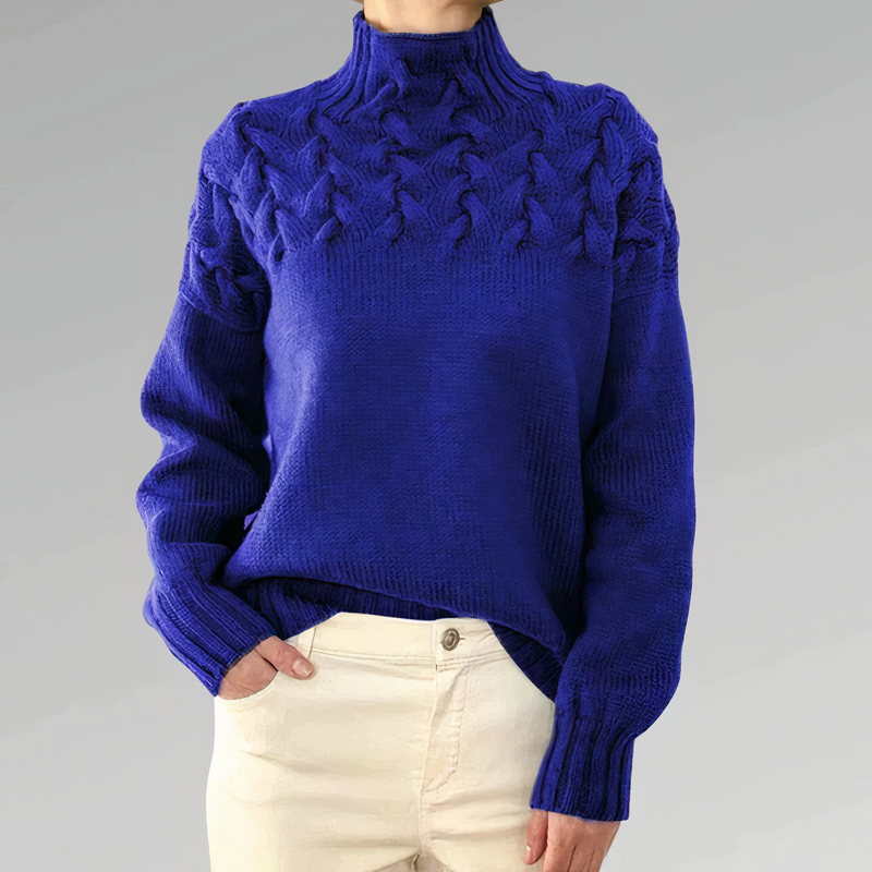 Maglione dal design curato