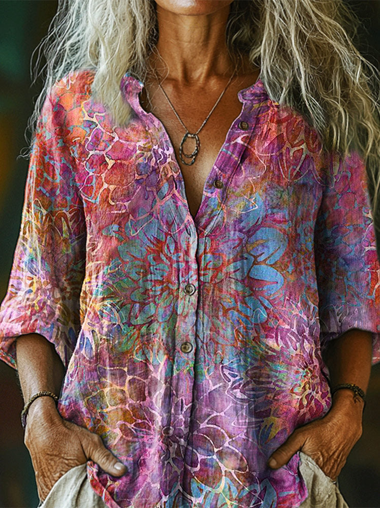 Camicia in stile vintage senza tempo