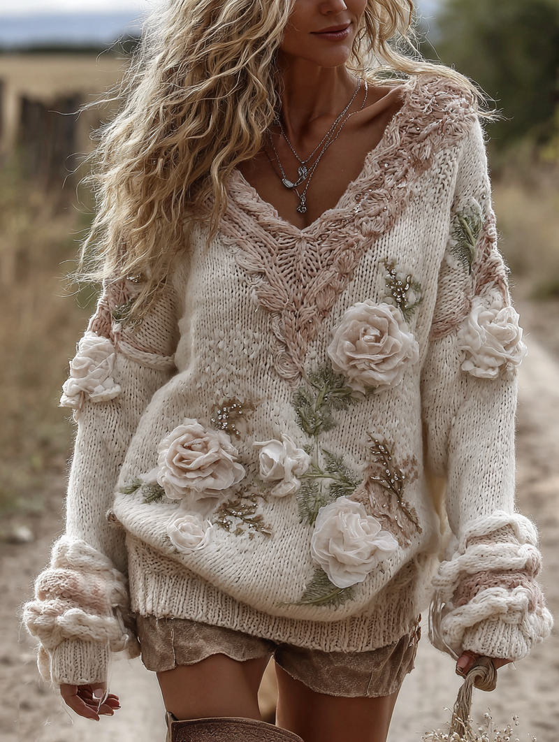 Maglione in stile vintage senza tempo