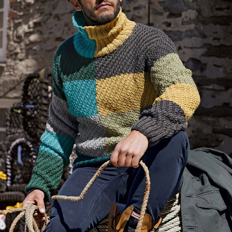 Maglione dal design curato