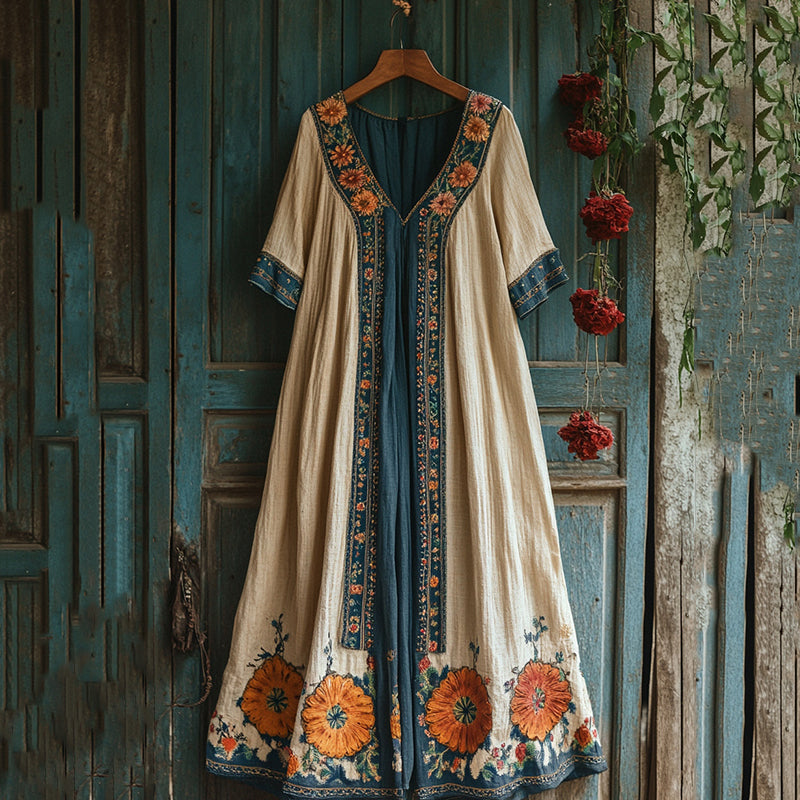 Vestito dal design curato