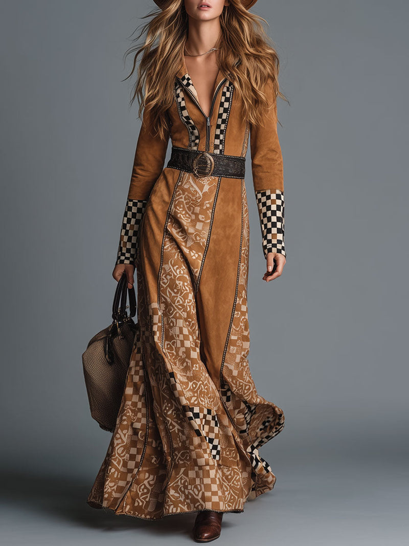 Vestito dal design curato
