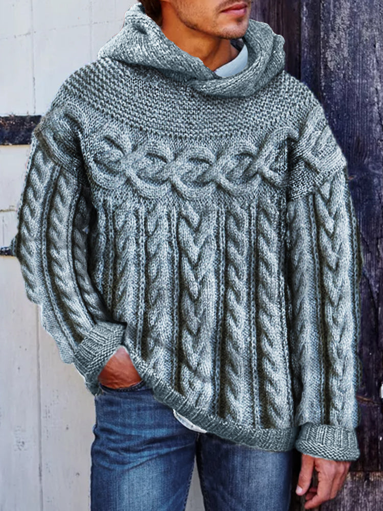 Maglione dal design curato