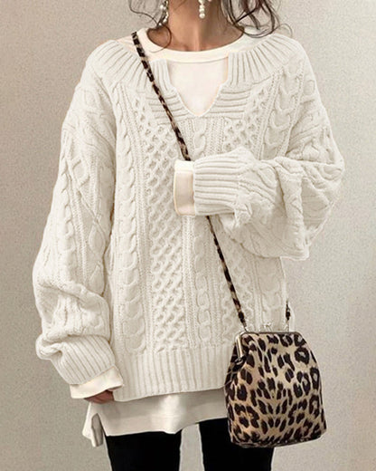 Maglione dal design raffinato