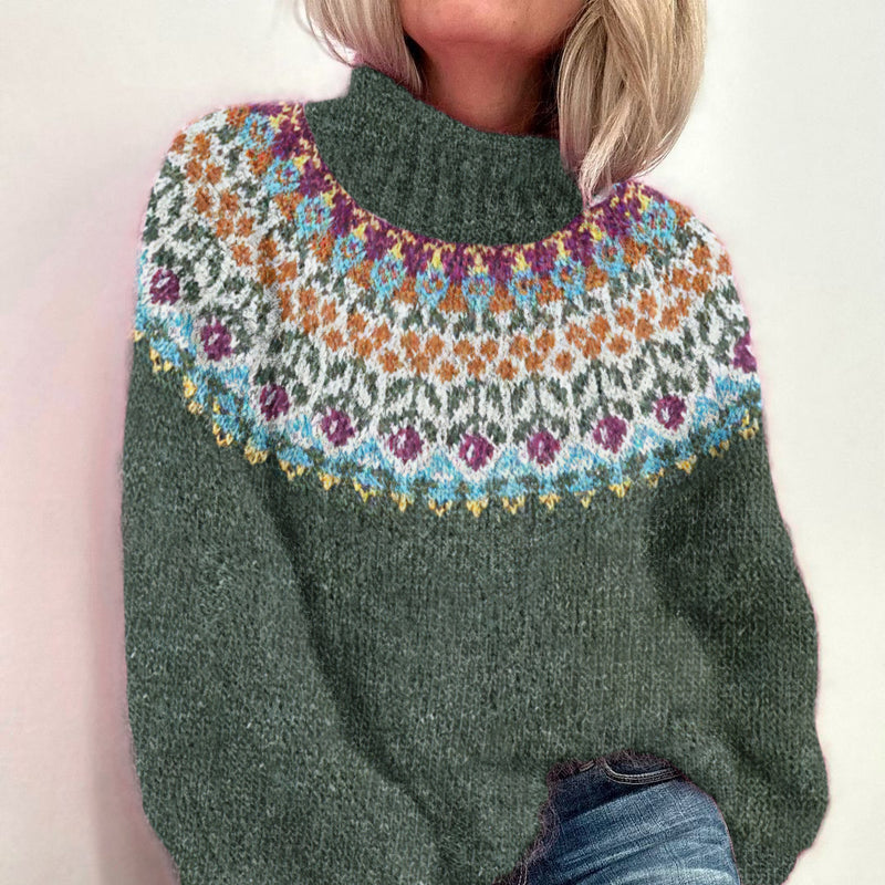 Maglione dal design curato