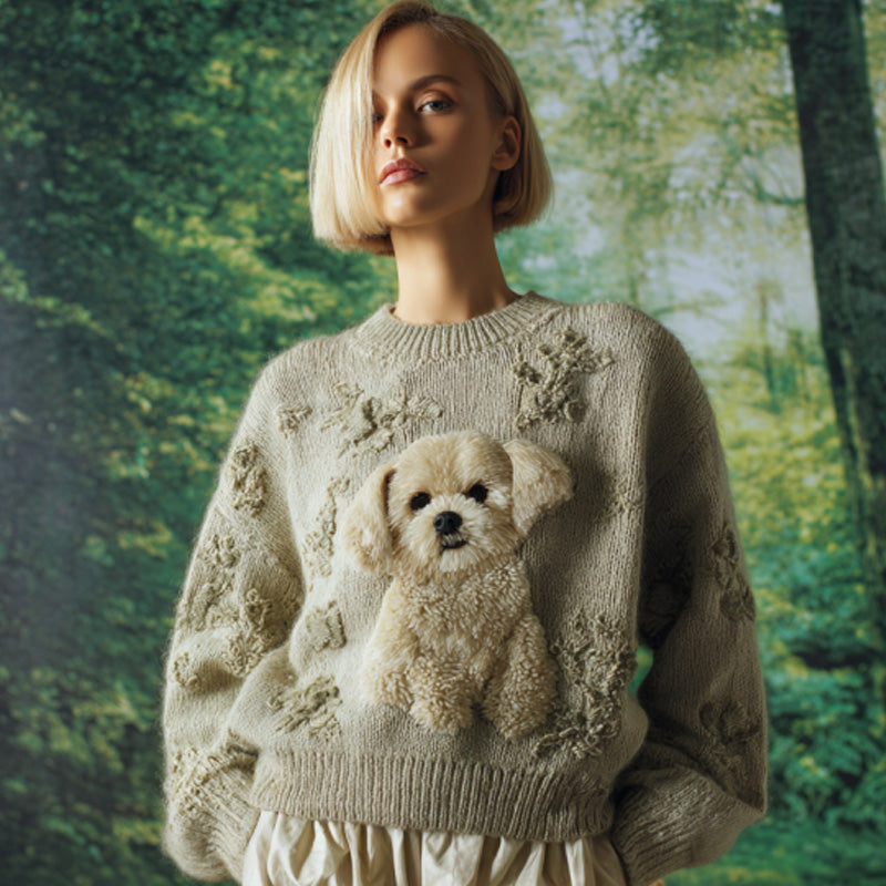 Maglione in stile vintage senza tempo