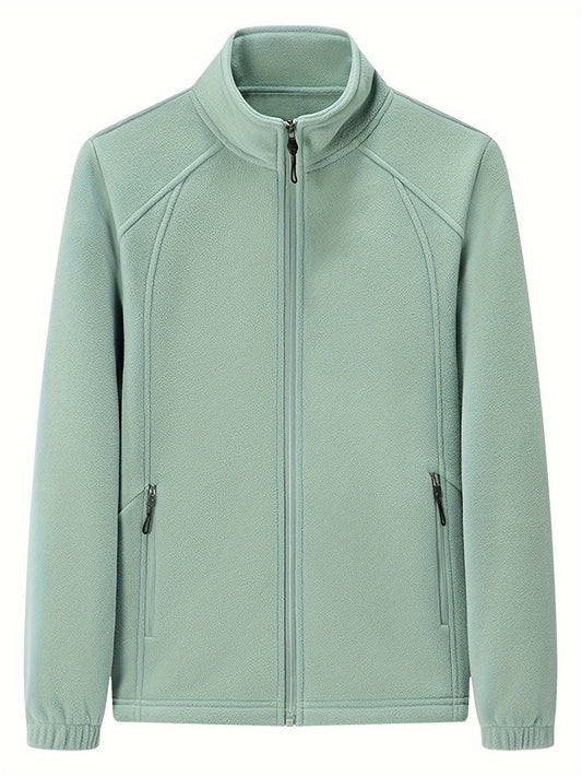 LP | Giacca outdoor da donna in felpa con collo alto e maniche lunghe