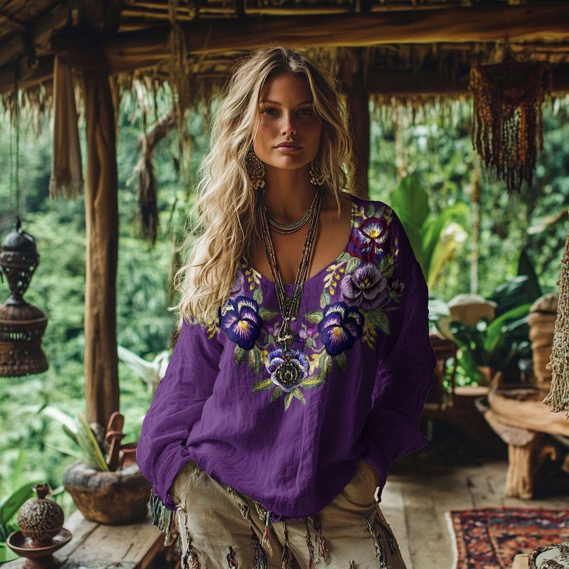 Camicia dal design curato