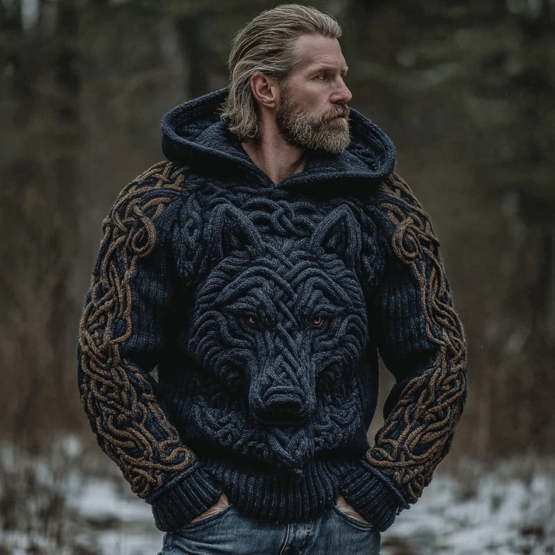 Maglione dal design curato