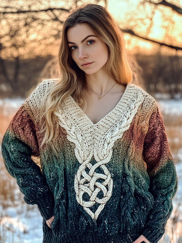 Maglione in stile vintage senza tempo
