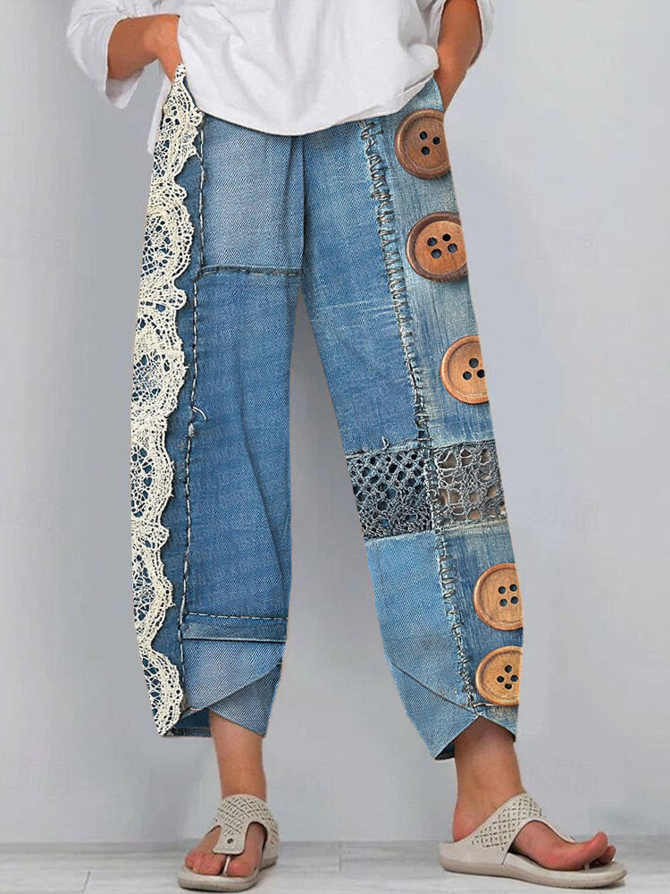 Pantaloni dal design raffinato