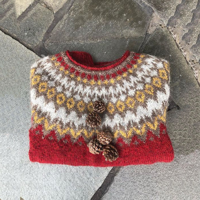 Maglione in stile vintage senza tempo