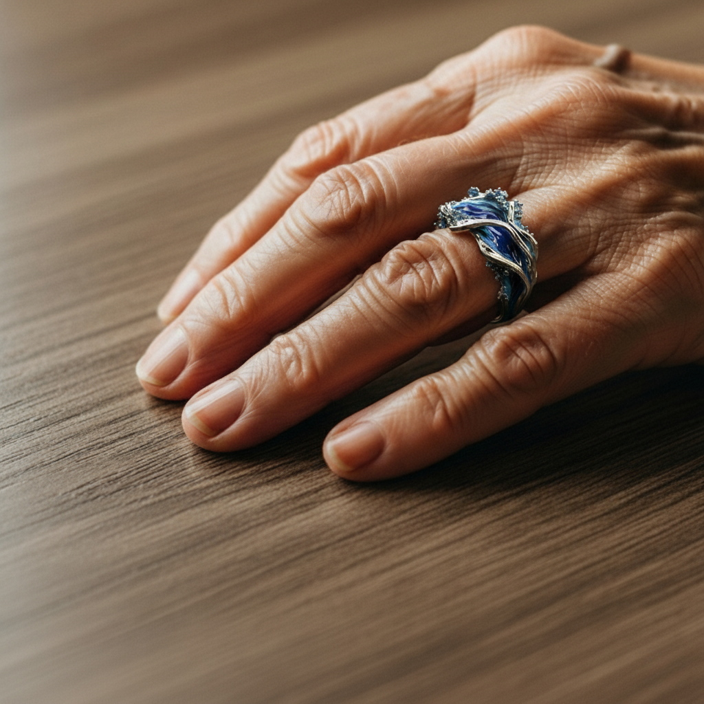 Oro Anello elegante per ogni occasione