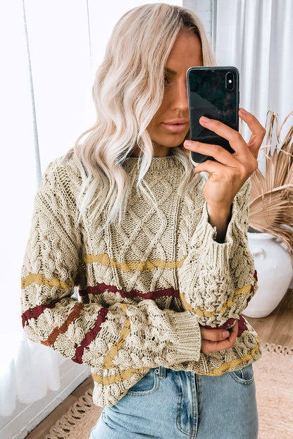 Maglione in stile vintage senza tempo