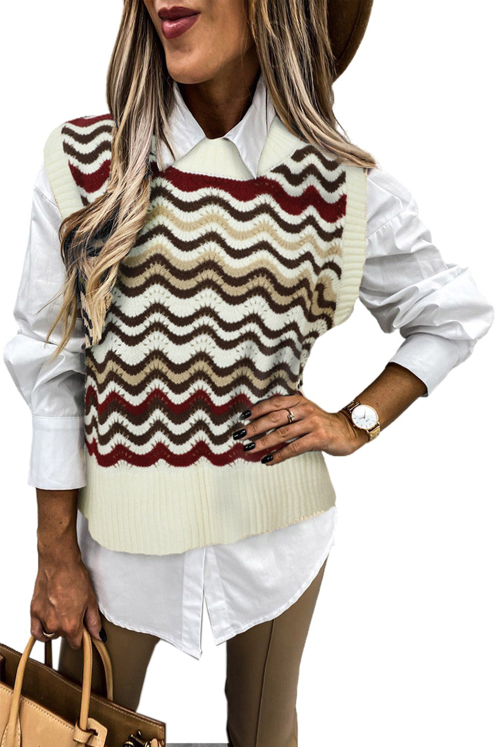Maglione in stile vintage senza tempo