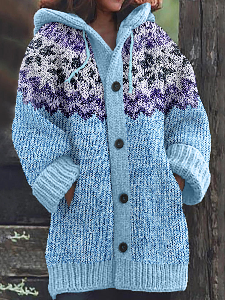 Cardigan dal design curato