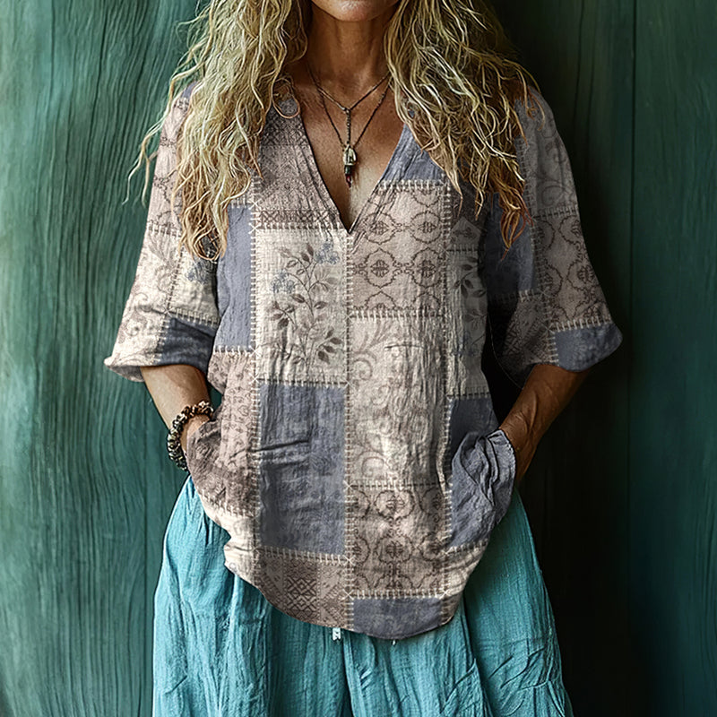 Camicia in stile vintage senza tempo