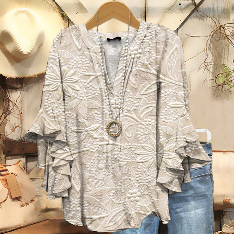 Camicia in stile vintage senza tempo