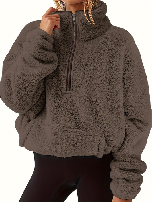 Maria José® | Women's half zip winter sweater