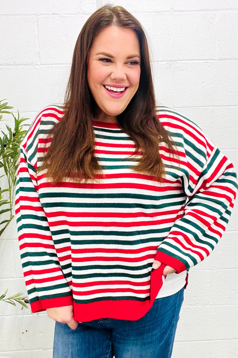 Maglione dal design curato