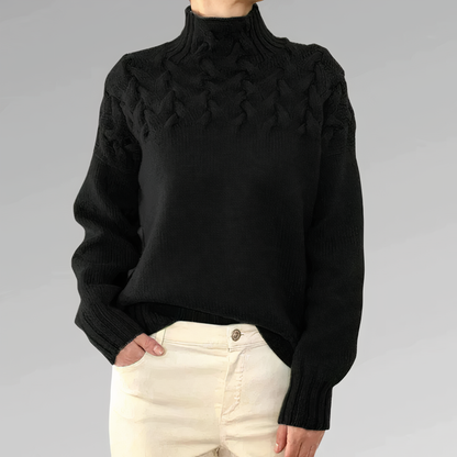 Maglione dal design curato