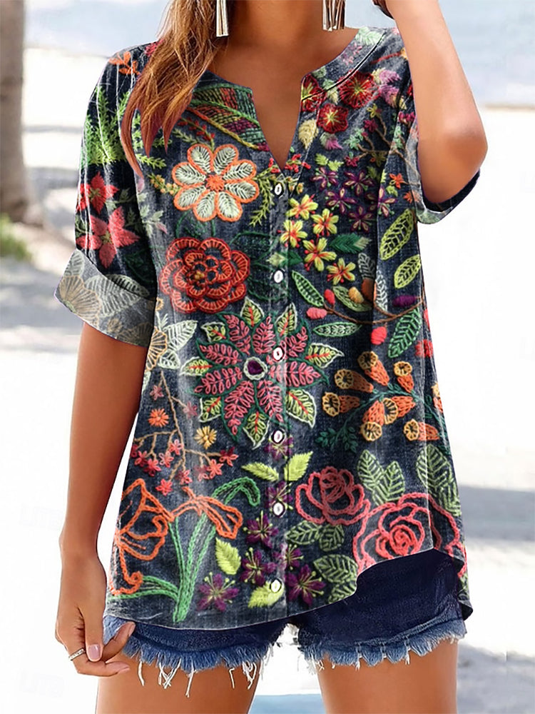 Camicia in stile vintage senza tempo