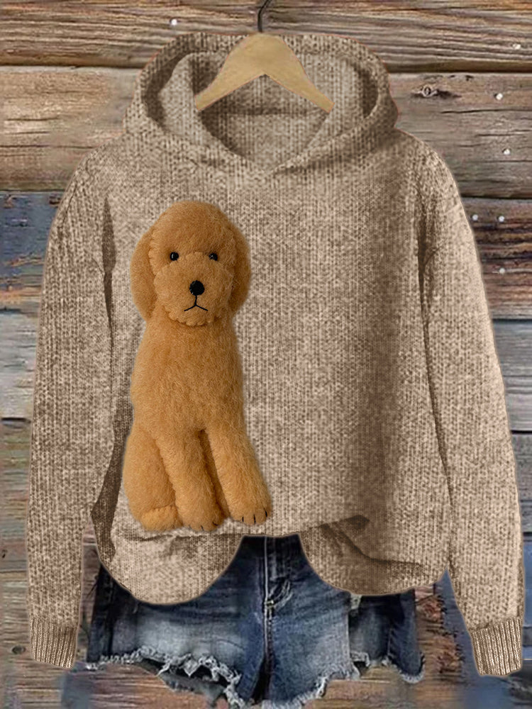 Maglione dal design curato
