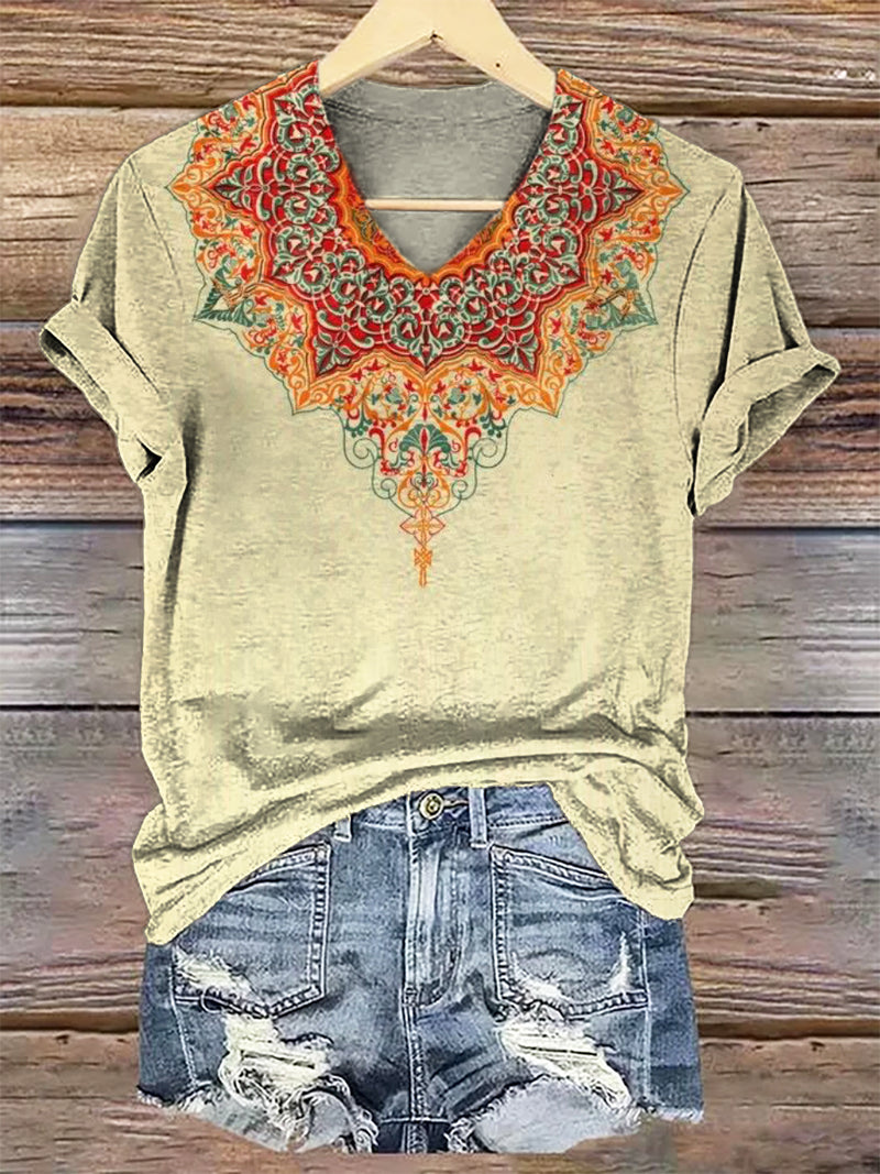 Maglietta in stile vintage senza tempo