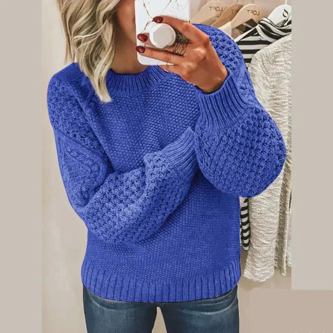Maglione dal design curato