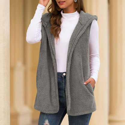 LP | Giacca in pile senza maniche