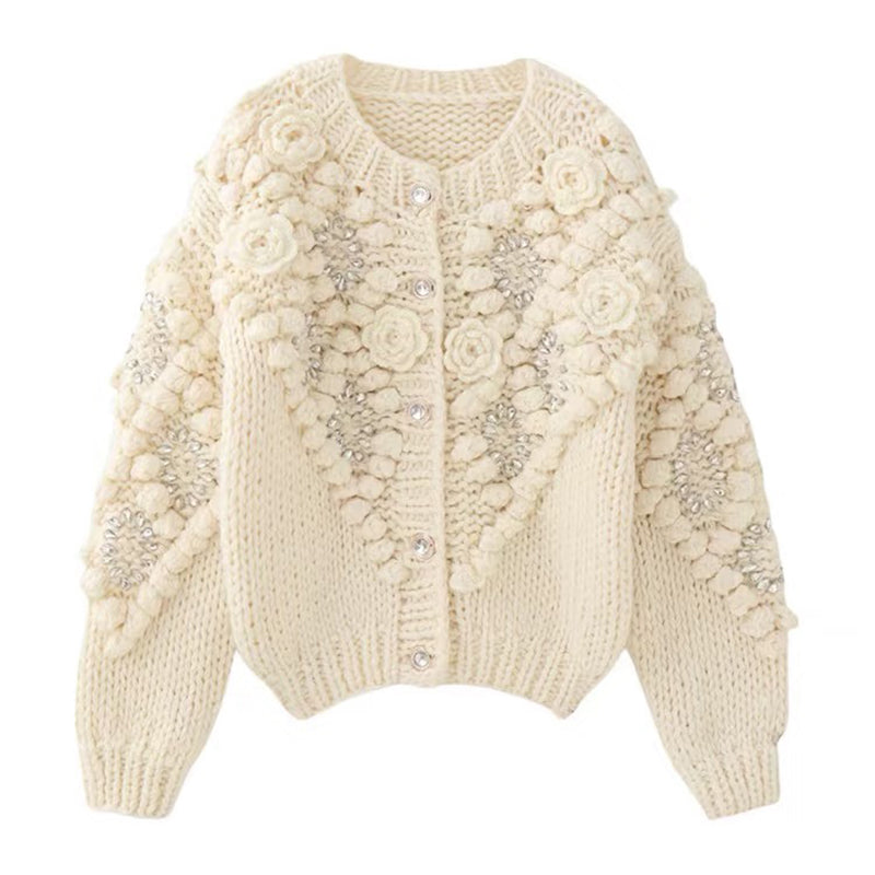 Cardigan dal design raffinato