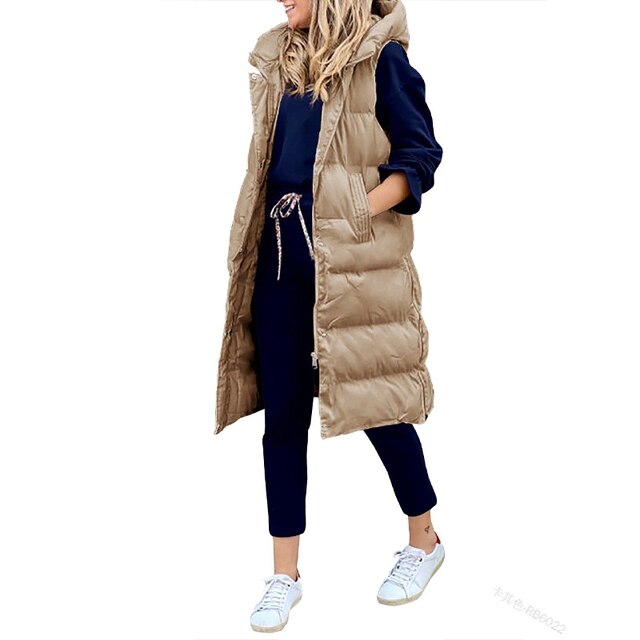LP | Gilet trapuntato con cappuccio Scaldacorpo