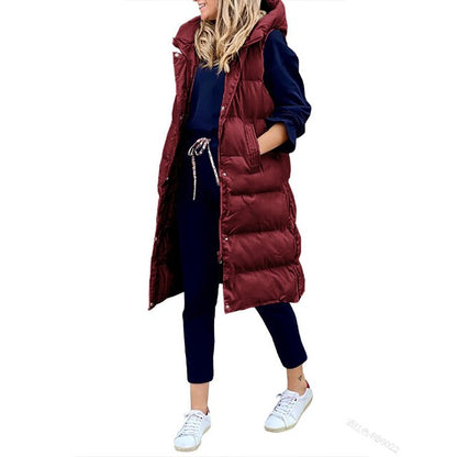LP | Gilet trapuntato con cappuccio Scaldacorpo